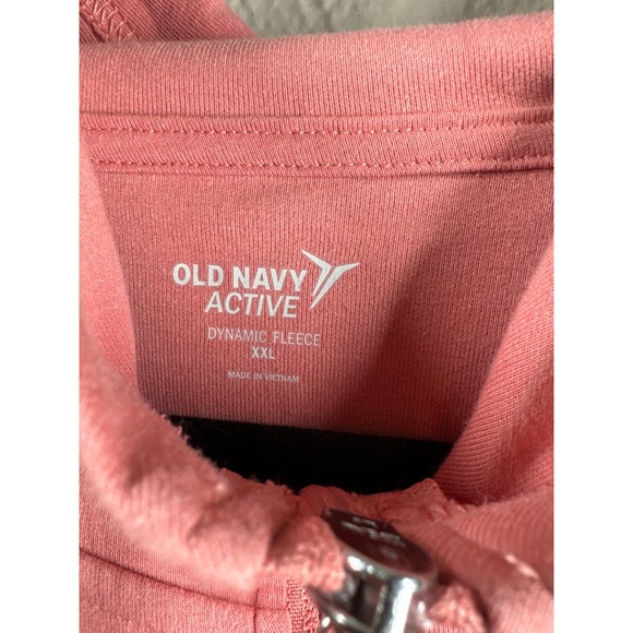 Old Navy Dynamic Fleece Zip Up Hoodie Loose Drawstring Women's Plus Size XXL - Picture 2 of 4
